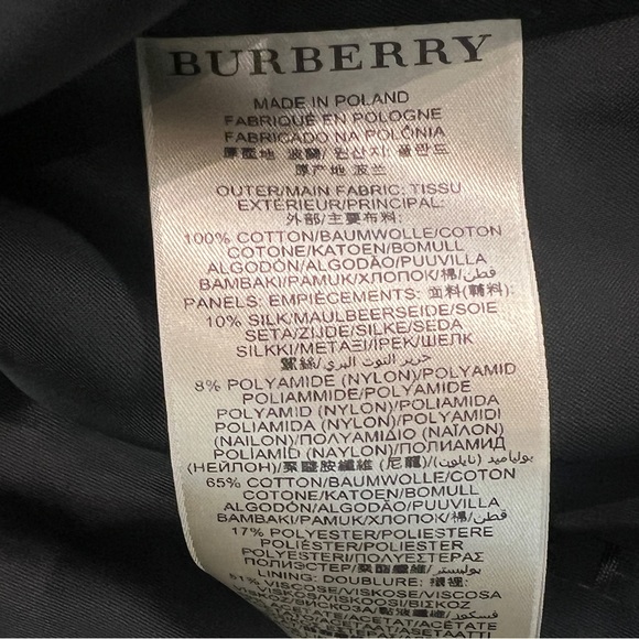 Burberry London Leather-sleeved Cotton-gabardine Trench Coat - Picture 7 of 8